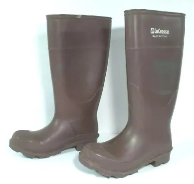 La Crosse Rubber Boots Women's Size 6 | 15  Tall Made In USA • £23.43