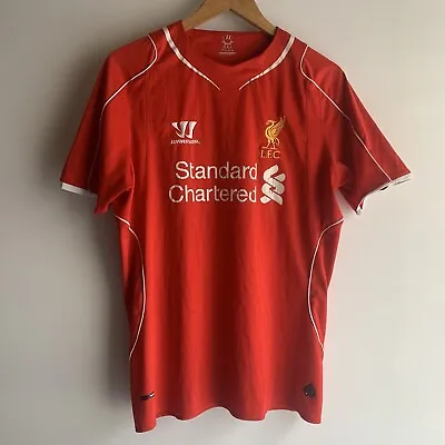 Warrior Liverpool FC 14/15 Home Shirt Mens Size M • £19.99