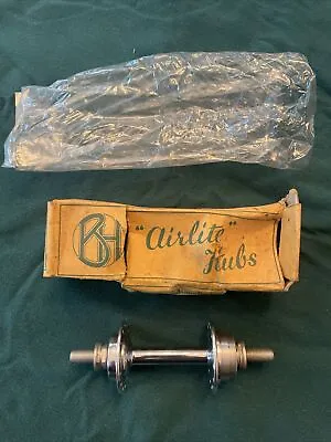 Vintage New-in-Box BH AIRLITE Track Pista SS Rear Hub Chrome 28º • England. (NJ) • $250