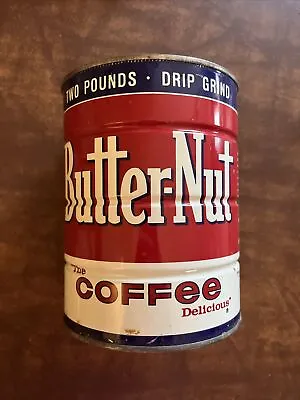 Vintage Butternut Coffee Tin • $6.40