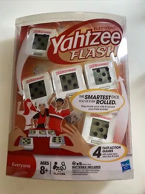 YAHTZEE FLASH Brand New 4 Fast Electronic Games POKER MAX PASS WILD Zai • $19.44