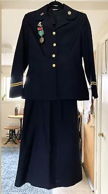 Military Dress Uniform With Medals & Pins Inc. Commendation Medal Size 14R • $50