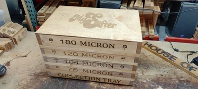 £248 • Buy HK's- 12x18 MySifter- 4 SCREEN MAGIC POLLEN SIFT BOX 180-120-104-75