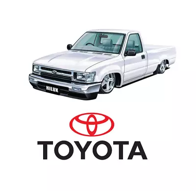 1:10 RC Clear Lexan Body Shell Toyota Hilux RN80  For Race Drift Car • $48.06