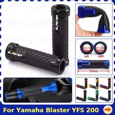 For Yamaha Blaster YFS 200 7/8  22MM 24MM CNC Handlebar Hand Grips Accessories • $15.80