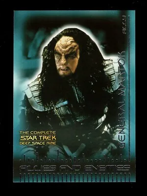 2003 Star Trek Deep Space Nine Allies And Enemies B6 General Martok • $2.99