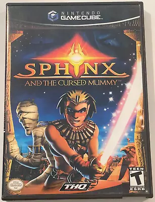 Sphinx And The Cursed Mummy (Nintendo GameCube 2003) CIB • $12.50