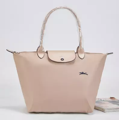 Longchamp Le Pliage Nylon Leather Tote Shoulder Bag Classic Hnaevthorn • £35