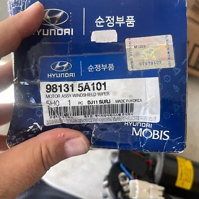 $49.99 • Buy Hyundai Mobis 98131 5A101 Kamco DC 24V Black Motor Assy Windshild Car Wiper
