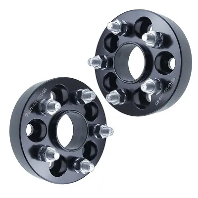 (2) 25mm Hubcentric Wheel Spacers 5x100 Fits VW Jetta Beetle Golf Audi TT • $45.20