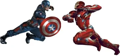 19 STYLES Avengers Wall Decal Captain America Civil War Sticker Room Decor Art • $2