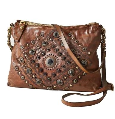 Campomaggi “Studded Pochette Bag”. New With Tags.  • $784.03