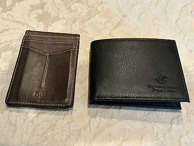 Lot Of 2 Wallets Used Serman Brands And New Beverly Hills Polo Club. • $1