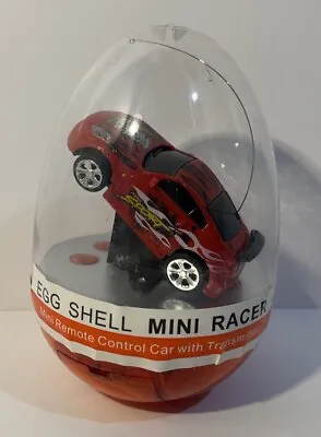 Mini Racer Remote Control Car W/Transmitter Sealed Egg Shell NEW Red Nissan Z RC • $13.99