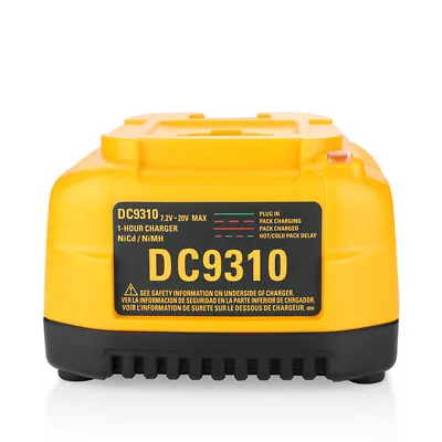 New Battery Charger DC9310 For DEWALT  7.2V-18V Battery DE9095 DE9096 AU Plug • $40.44