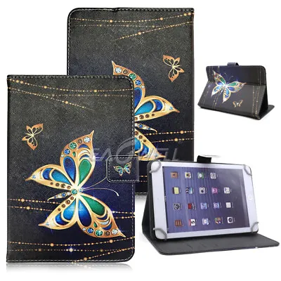 $11.99 • Buy For Amazon Kindle Fire 7 HD 10 Tablet Keyboard Printed Leather Stand Case Cover