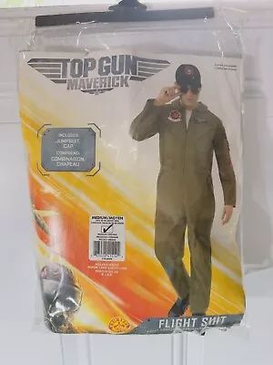 Rubies Top Gun Maverick Flight Suit Adult Costume Medium 702099 • $29.99