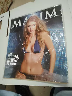 MAXIM A 12-MONTH 2010 CALENDAR~large~DAY DREAM! • $12.99