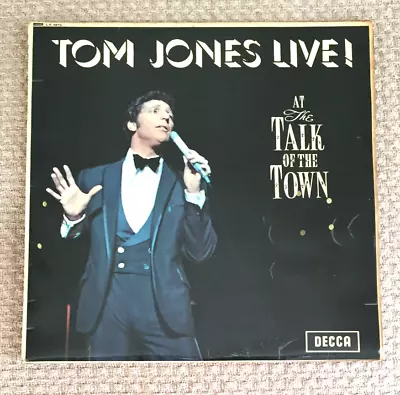 Tom Jones Live! At The Talk Of The Town 12  Lp  Decca Lk 4874 (1967) Ex/vg • £7.95