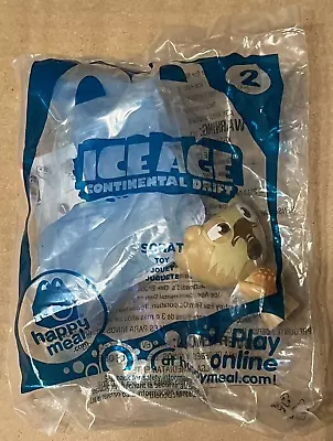 2012 Ice Age Continental Drift McDonalds Happy Meal Toy - Scrat #2 • $3.99