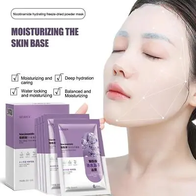 1/5* Nicotinamide Hydrating Freeze Dry Powder Facial Mask Lot P3 • $6.49