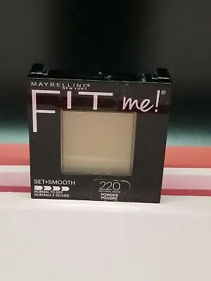 Maybelline Fit Me Set + Smooth Normal To Dry Powder Makeup New Natural Beige 220 • $6.25