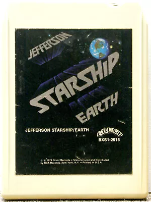JEFFERSON STARSHIP Earth  8 TRACK TAPE  CARTRIDGE • $14.95