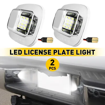 [CHROME BEZEL] Full License LED Light Plate For C/K Chevy 1500 2500 3500 Pickup • $13.29