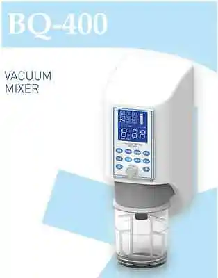 NEW! BQ-400 Vacuum Mixer With 11 Pre-Programs For Gypsum Plaster Investment  • $1795