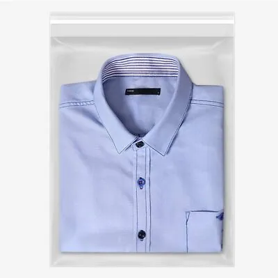 Clear Bags Resealable Cellophane Reusable Plastic Poly OPP Cello T-shirt Bag • $5.99