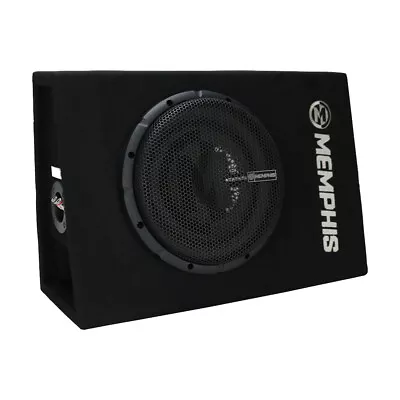 Memphis Audio PRXS110E 10  2-Ohm 700W Slim Subwoofer Loaded Ported Enclosure NEW • $189.95