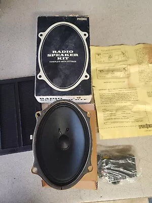 Vintage Sparkomatic Sk-57 5x7 Speaker Kit NOS  Grill Cover FACTORY REPLACEMENT • $20