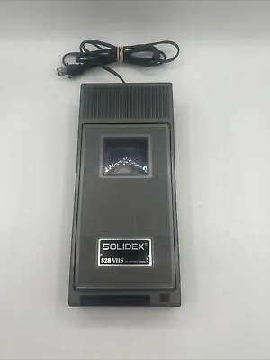 Vintage Solidex 828 VHS Video Cassette Tape Rewinder Tested & Working • $24.90