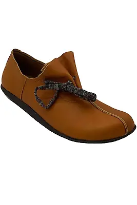 Sergio Tomani Leather Slip-On Shoes Marine Amarillo • $64.99