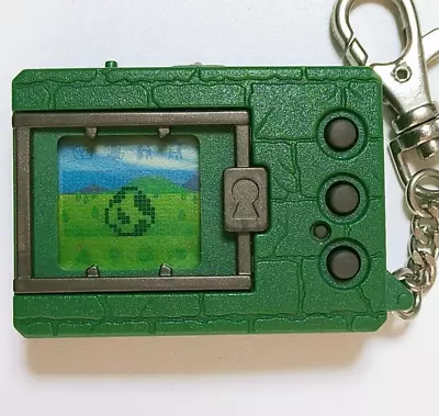 BANDAI Digital Monster Version1 Digimon Green Virtual Pet RARE 1997 Japanese • $160.04