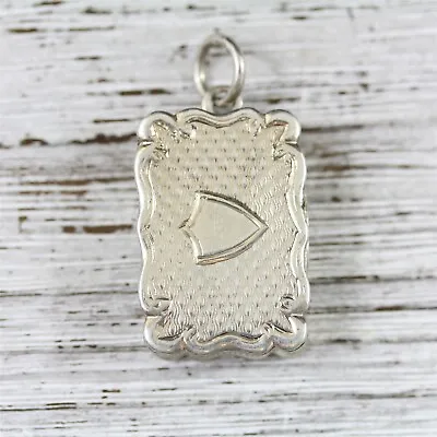 Antique English Vinaigrette 925 Sterling Silver Pendant Case Pretty L-447 • $278.40