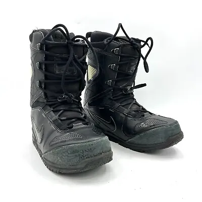 Nike Kaiju Black Snowboard Boots Men's Size 11.5 - 376276 • $234.99