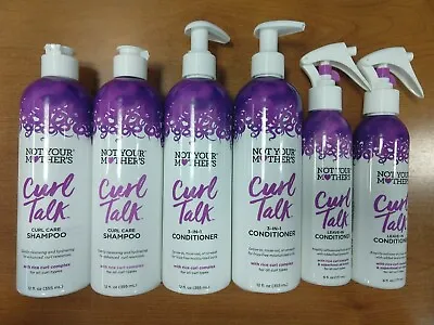Not Your Mother's CURL TALK Shampoo/Conditioner/Leave-In *CHOOSE PRODUCTS* F5A • $26.50