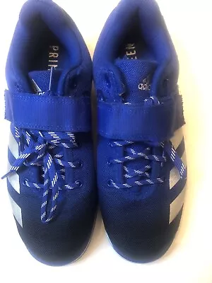 Adidas Size 6 Men Tagged Unisex. Powerlift 4 Royal Blue   • $9.95