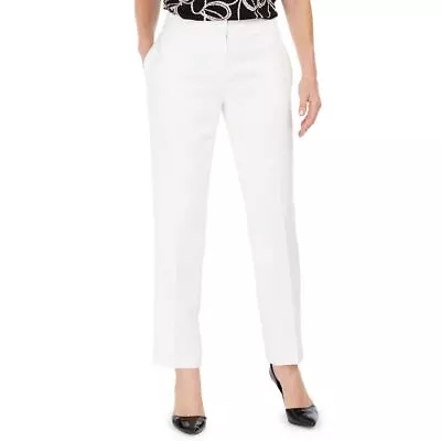 KASPER NEW Women's Vanilla Ice Herringbone Jacquard Dress Pants 12 TEDO • $20.99