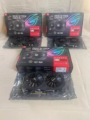 ASUS ROG Strix Radeon RX570 OC Edition 8GB GDDR5 Graphics Card (90YV0AJ8-M0NA00) • $280