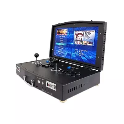 Portable Arcade Machine With 18.5 Inch  Monitor 5000games 2 Player Plug And Play • $469.99