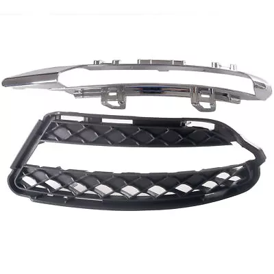 Left Fog Lamp Grille Cover Trim Molding Kit Fit For 10-13 Mercedes W221 S350/550 • $50.74