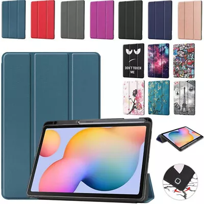 For Samsung Galaxy Tab S6 Lite 10.4 P610 P615 Leather Case Cover With Pen Holder • $22.49