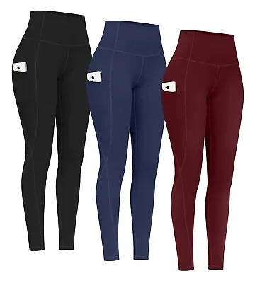 High Waisted Yoga Pants For Women With Pockets Leggings For Women Yoga Pants • $10.99