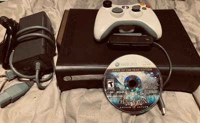 $65 • Buy Microsoft Xbox 360 Elite 120GB Console - Black Tested Wireless Controller Bundle