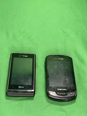 VERIZON CELLPHONES  Brightside SAMSUNG SCH-U380 And LG VX9700 Working Condition • $17.99