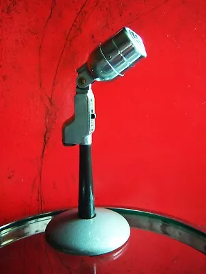 $94 • Buy Vintage 1940's Electro Voice 630 Dynamic Microphone W Astatic E6G Stand Display
