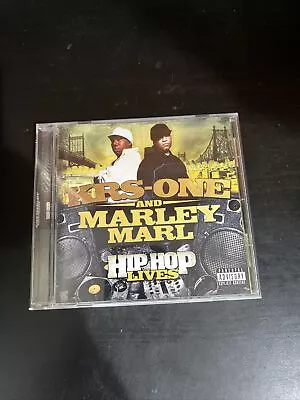 KRS-ONE And Marley Marl - Hip Hop Lives CD  • $8