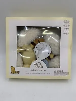 Pottery Barn Winnie The Pooh Nursery Mobile W/ Music Box #H387 • $99.38